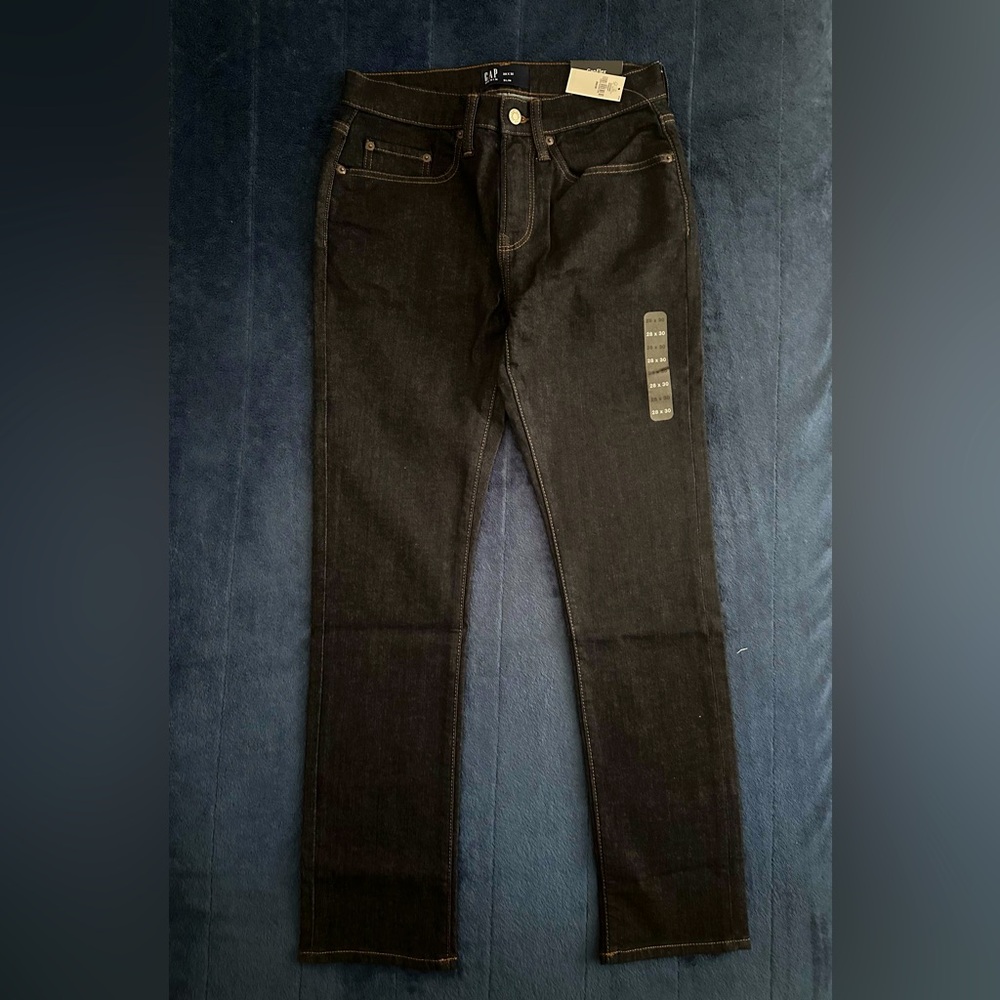 Dark Rinse Denim Jeans